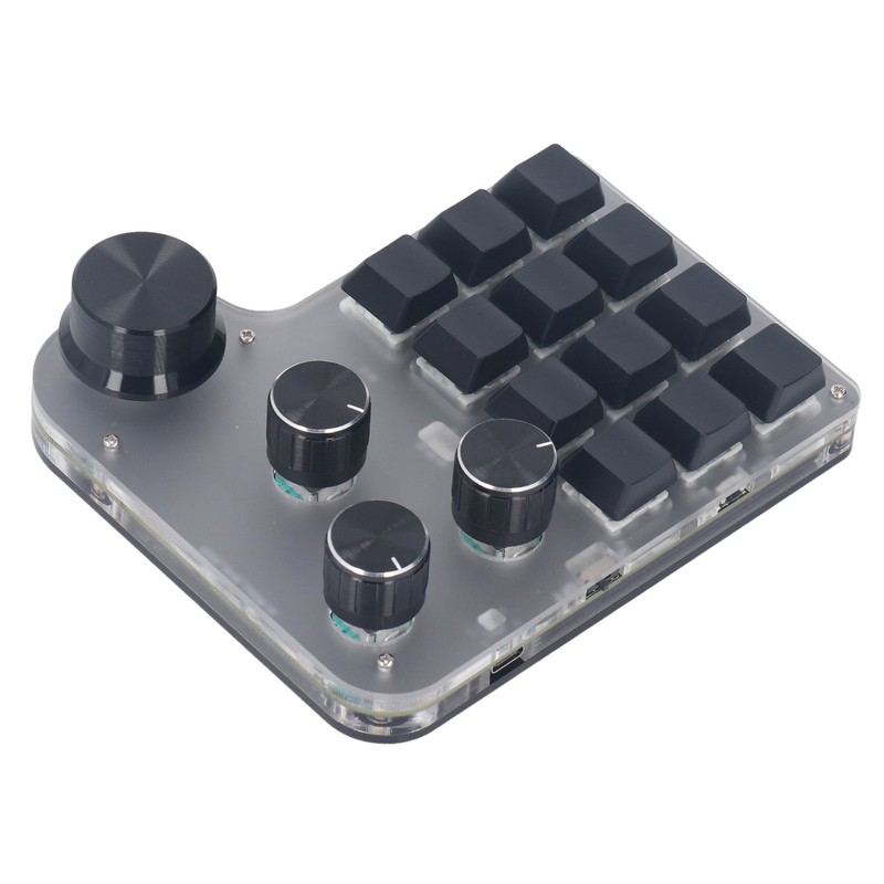 USB Mini Macro Mechanical Gaming Keyboard Programmable USB C BT