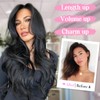 Invisible Wire Hair Extensions with Transparent Wire Adjustable Size 4