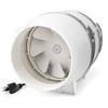 Voltset 6 Inch Duct Fan, Inline Ventilation Exhaust Fan, 390