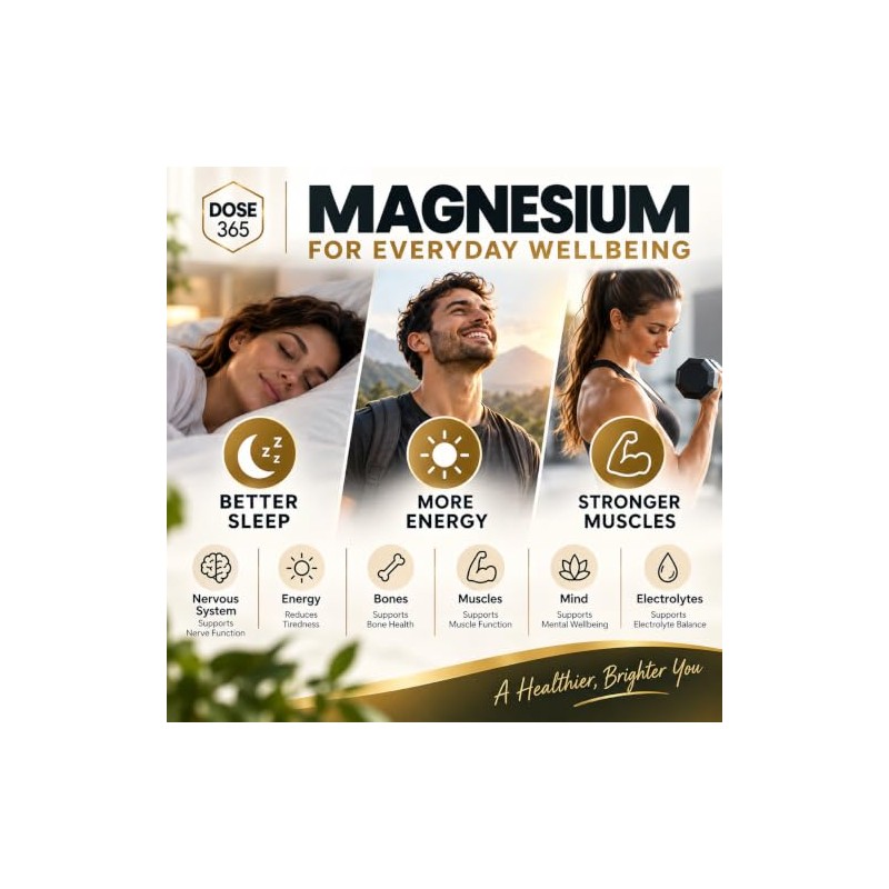 Magnesium Bisglycinate 750mg, Elemental 150mg + VIT B6 | 60