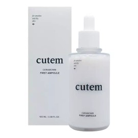 Qtem cutem 큐템 세라밤 퍼스트 앰플 100ml 1개 미백 주름개선 Cutem Cqtam Cerabalm First Ampoule 100ml 1pc Whitening Wrinkle Improvement