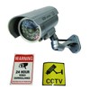 Yuarisx Dummy Security Camera Bullet Fake Indoor Outdoor CCTV Surveillance