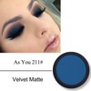 Erinde Single Dark Blue Eyeshadow Palette, Nude Tones Navy Blue