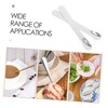 ULTECHNOVO 2pcs Stainless Steel Filling Spoon Convenient Dumpling Wonton Stuffing