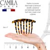 Camila Paris CP3184 French Handmade Side Comb Rounded, Tokyo, French