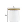 Purely Home Leaves Decaf Coffee Storage Canister - Green Leaves