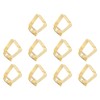 10Pcs Tablecloth Clips Stainless Steel Leaf Style Anti Slip Multi