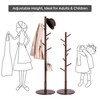 VASAGLE Coat Rack, Solid Wood Coat Stand, Free Standing Hall