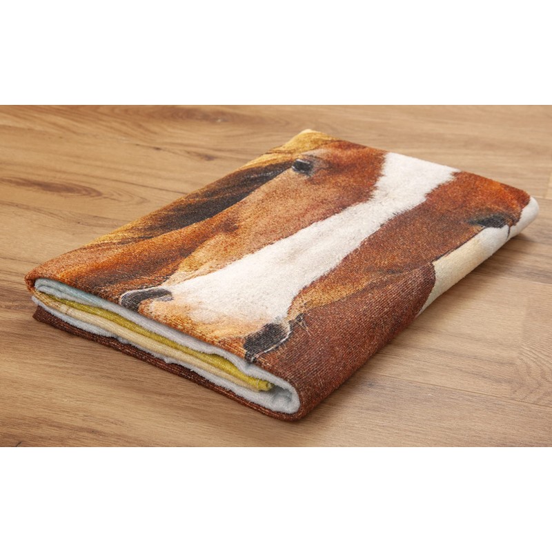 Herding Young Collection Bath Towel, 150 x 75 cm, Horse