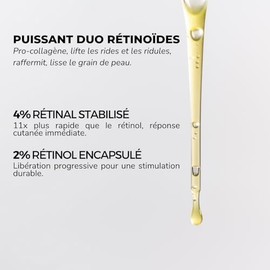 Dermeden - Concentrado Nocturno Retinal 30 Ml - Reduce las Arrugas, Estimula la Producción de Colágeno y Mejora la Firmeza de la Piel - Retinal - Fabricación Francesa.