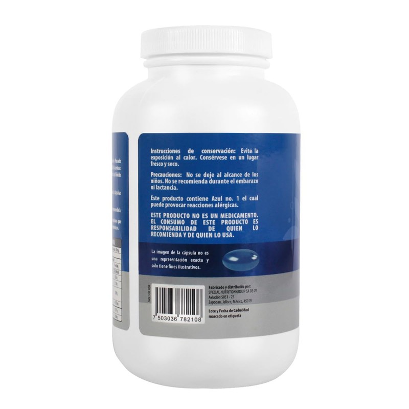 GLUTATION | Glutation + Omega 3 | 160 Capsulas SoftGel
