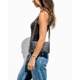 PETITE CROWN STRAP - Antique Gold - Strap Length: 30" SHOULDER