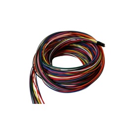 AC/DC Wire And Supply 14 AWG Automotive High Temp TXL Wire Stranded Copper Wire 11 Colors Made in USA (10 FT of Each Color)