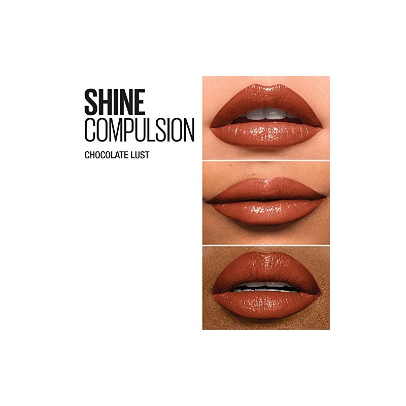 Maybelline Labial en barra, color sensational shine compulsion maybelline, tono