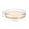 Zerodeko 10pcs Prepoured Agar Plates 2.75 Inch Petri Dishes with