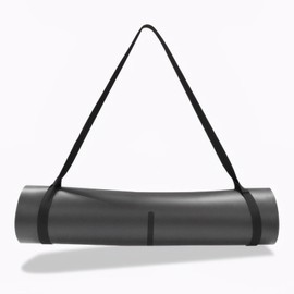 2 Pcs Yoga Mat Straps for Carrying, Adjustable Easy-Cinch Thick Strap Holder Carrier Matt Carry for Carrying All Mat or Stretching (Black)