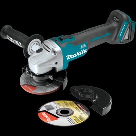 Makita XAG04Z 18V LXT Brushless 4‑1/2" / 5"  Cut‑Off/Angle Grinder, Tool Only