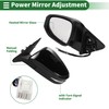 Motoforti 6Pins Right Passenger Side Power Door Mirror Replacement Side