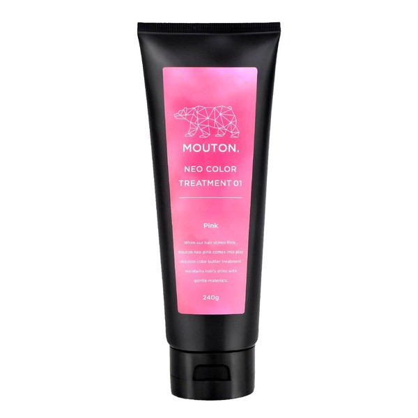 Neo Color Butter Pink MOUTON Color Treatment (Bleach Care, Hair