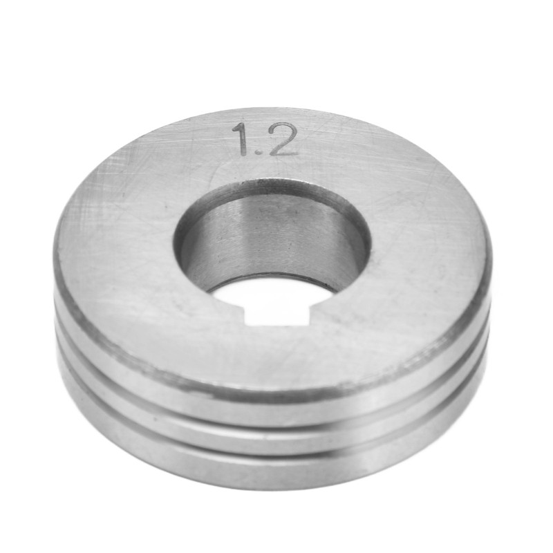 10Pcs Welder Wire Feed Roller 1.0‑1.2mm Groove Feeding Guide Wheel