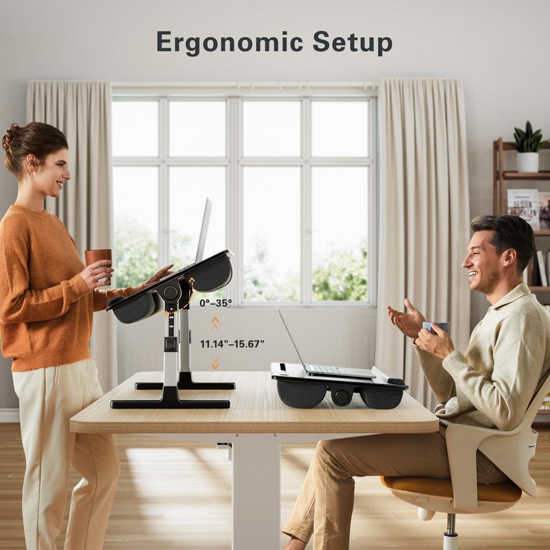 HUANUO Laptop Bed Desk, Laptop Tray Computer Lap Desk for