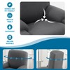 H.VERSAILTEX 100% Waterproof Stretch Recliner Cover 1 Piece Electric Power