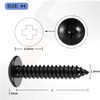 #4 x 1/2" Truss Head Self Tapping Screws Sheet Metal