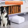 funest Bathroom Trash Can, 3.3 Gallon Slim Trash Can with