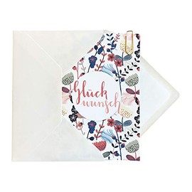 Schreibgefühl Grußkarte “Glückwunsch“ | Geburtstagskarte, christliche Grußkarte