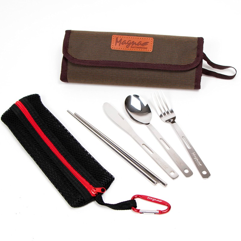 MAGNA Stainless Steel Cutlery Set for 4 People, 13 Pieces,