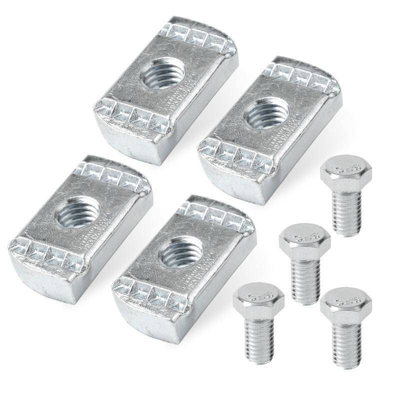 Camotokiit 4 Set Truck Bed Rail Bolts Nuts Cargo Tie