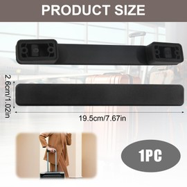 Suitcase Handle, Suitcase Handle Replacement, 20cm Length, Plastic Luggage Handle for Suitcase, Replacement Handle with Exquisite Craftsmanship, Luggage Handle Perfect for Boxes, Travel Bags,