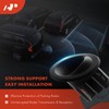 A-Premium 2-PC Rear Outer Left Parking Assist Sensor Retainer Bezels
