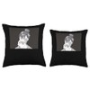 Anime Boy with Mask - Stylish Character Design Throw Pillow
