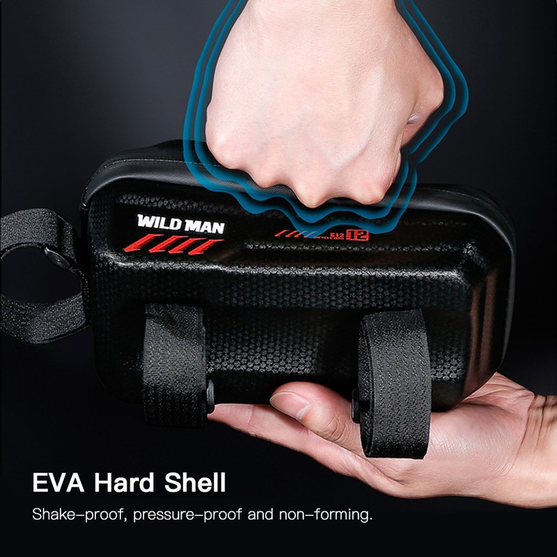 Bike Phone Bag Waterproof Top Tube Bag Bicycle Touchscreen Phone