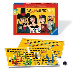Ravensburger 26737 - The Original Malefiz Game - Family Game for 2-4 Players, Ravensburger Classics from 6 Years, Yellow