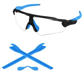 Tintart Kits de goma para auriculares y nariz compatibles con Oakley Radar EV Path, Azul / Patchwork, Talla unica