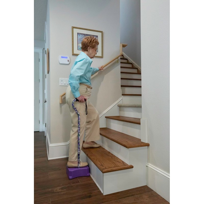 EZ-Step Stair Climbing Assist Cane – Stair Lift for Seniors,