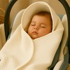 Leanbe Swaddling Blanket Made of Waffle Fabric for Summer 100%