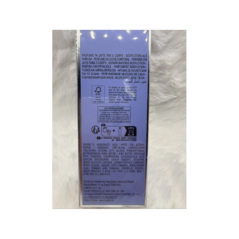 ANGEL by Thierry Mugler Perfuming Body Lotion 6.7fl.oz / 200ml