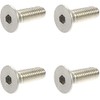 Flat Head Socket Cap Screw 18-8 Stainless Steel 4-40 x