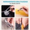 Genérico - Llavero Multiusos 24 en 1, Herramienta Multiusos, Multiherramienta,