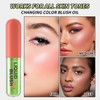 Liquid Cream Blush Stick - Soft Cream Liquid Blush, Long-Wearing