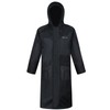 HANMENGXUAN Men's Rain Jacket with Hood Waterproof Ultra-Lite Long Safety