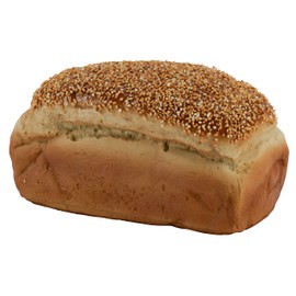 Klocke Dekorationsbedarf Lifelike Food Dummy - Artificial Baked Goods & Bread & Small Pastries - Food Dummy / Plastic Food - Decoration (Boxbread Sesame - 1 Piece - 18 cm)