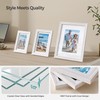 SONGMICS Picture Frames with 16 Mats, Set of 10 Collage