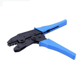 ZONADA Crimping Tool Pliers for MC Style For Solar Panel Cable Connectors Size 2.5/4/6mm2 High Carbon Steel Crimper Adjustable Strength Force Releasable when Holding DIY Blue