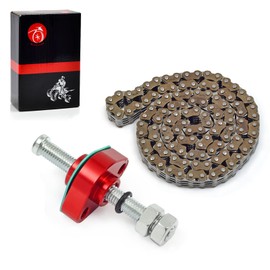 Cam Timing Chain 110L & Tensioner Compatible with HONDA FourTrax 250 FourTrax 300 300EX TRX300EX Pioneer 700 Rincon 650 680