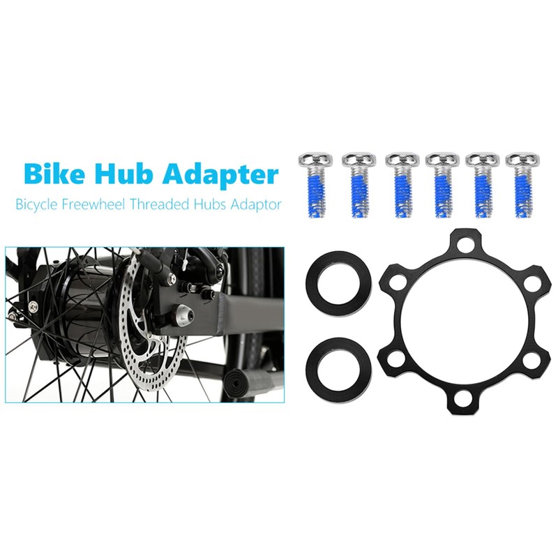 Keenso Bicycle Front Fork Hub Conversion Seal, Aluminium Alloy Bicycle