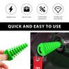 BWBWND 2 PCS Muffler Exhaust Wash Plug, 0.6"-1.5" Rubber Exhaust